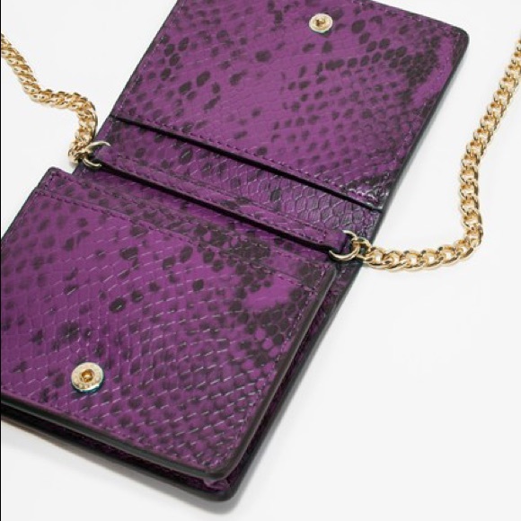 FRENCH CONNECTION Ines Python Card Holder - Picture 2 of 8